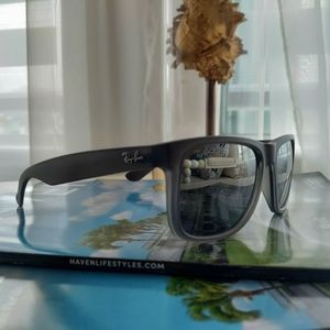 Ray-Ban Smoked Gray Justin Sunglasses